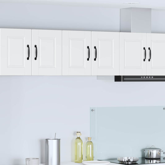 vidaXL Wall Cabinet PORTO 2 pcs White 60 x 31 x 40 cm Engineered Wood