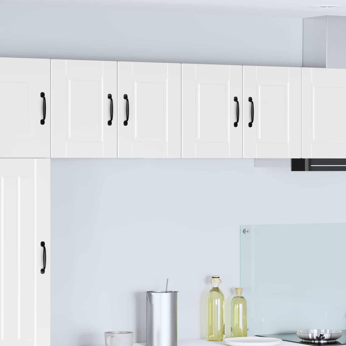 vidaXL Wall Cabinet PORTO 2 pcs White 60 x 31 x 40 cm Engineered Wood