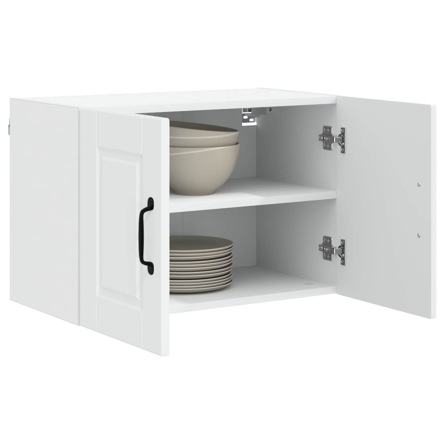 vidaXL Wall Cabinet PORTO 2 pcs White 60 x 31 x 40 cm Engineered Wood