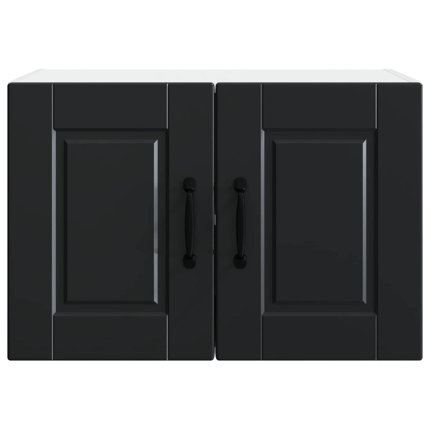 vidaXL Wall Cabinet PORTO Black 60 x 31 x 40 cm Engineered Wood