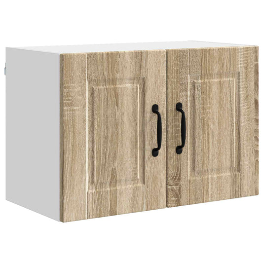 vidaXL Wall Cabinet PORTO Sonoma Oak 60 x 31 x 40 cm Engineered Wood