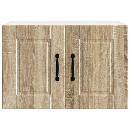 vidaXL Wall Cabinet PORTO Sonoma Oak 60 x 31 x 40 cm Engineered Wood