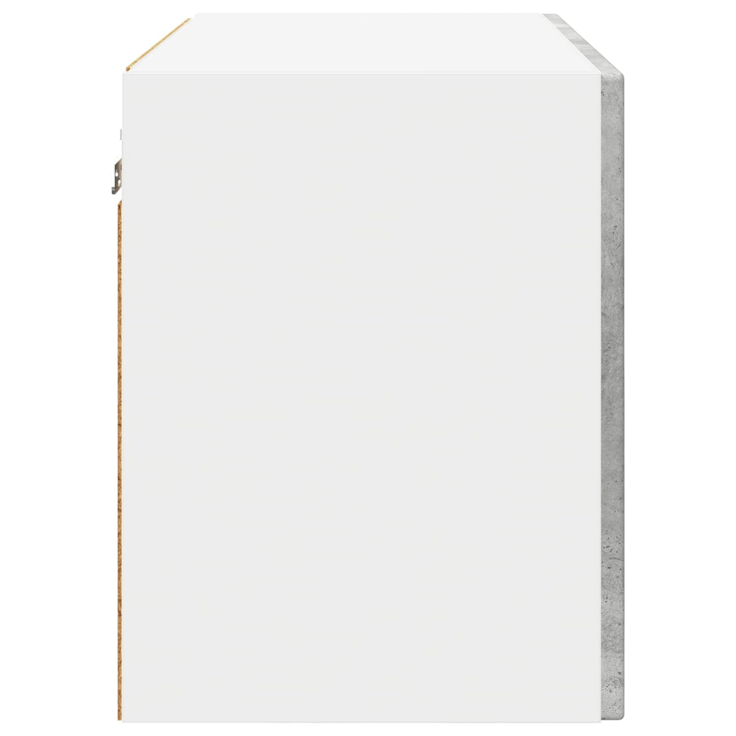 vidaXL Wall Cabinet PORTO 2 pcs Concrete Grey 60 x 31 x 40 cm
