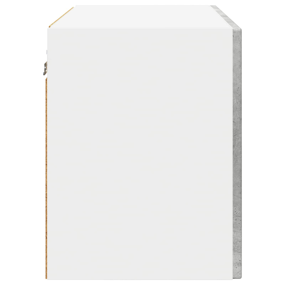 vidaXL Wall Cabinet PORTO 2 pcs Concrete Grey Engineered Wood