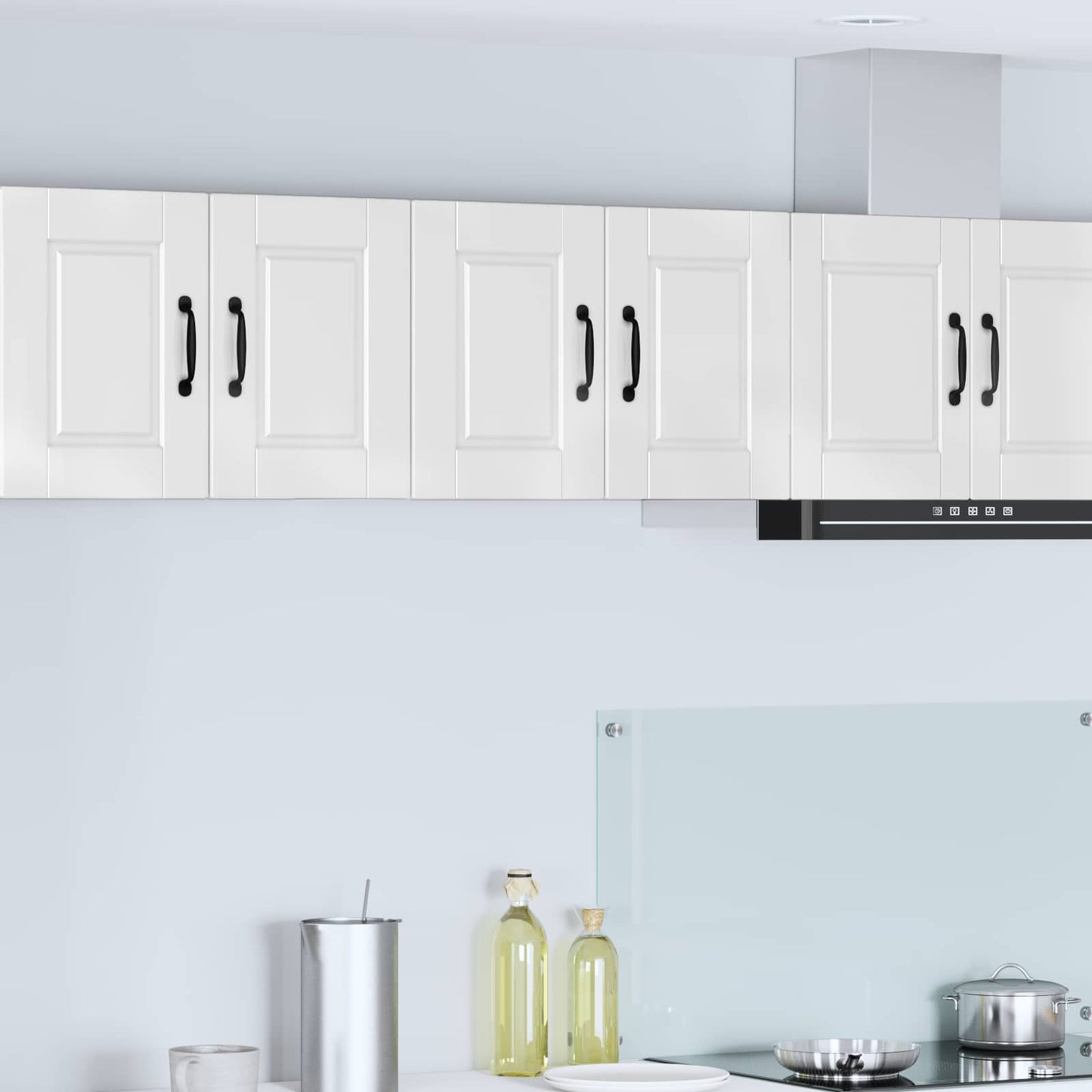 vidaXL Wall Cabinet PORTO High Gloss White 60 x 31 x 40 cm