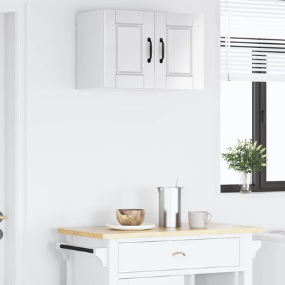 vidaXL Wall Cabinet PORTO High Gloss White 60 x 31 x 40 cm
