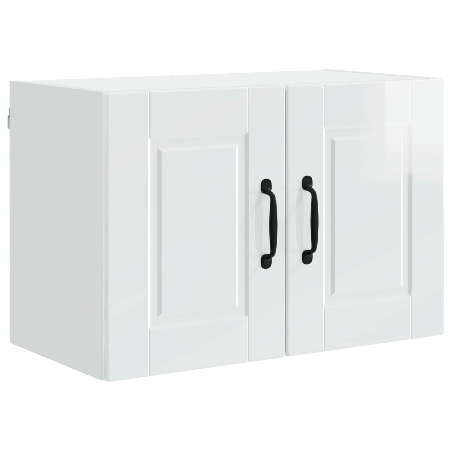 vidaXL Wall Cabinet PORTO High Gloss White 60 x 31 x 40 cm