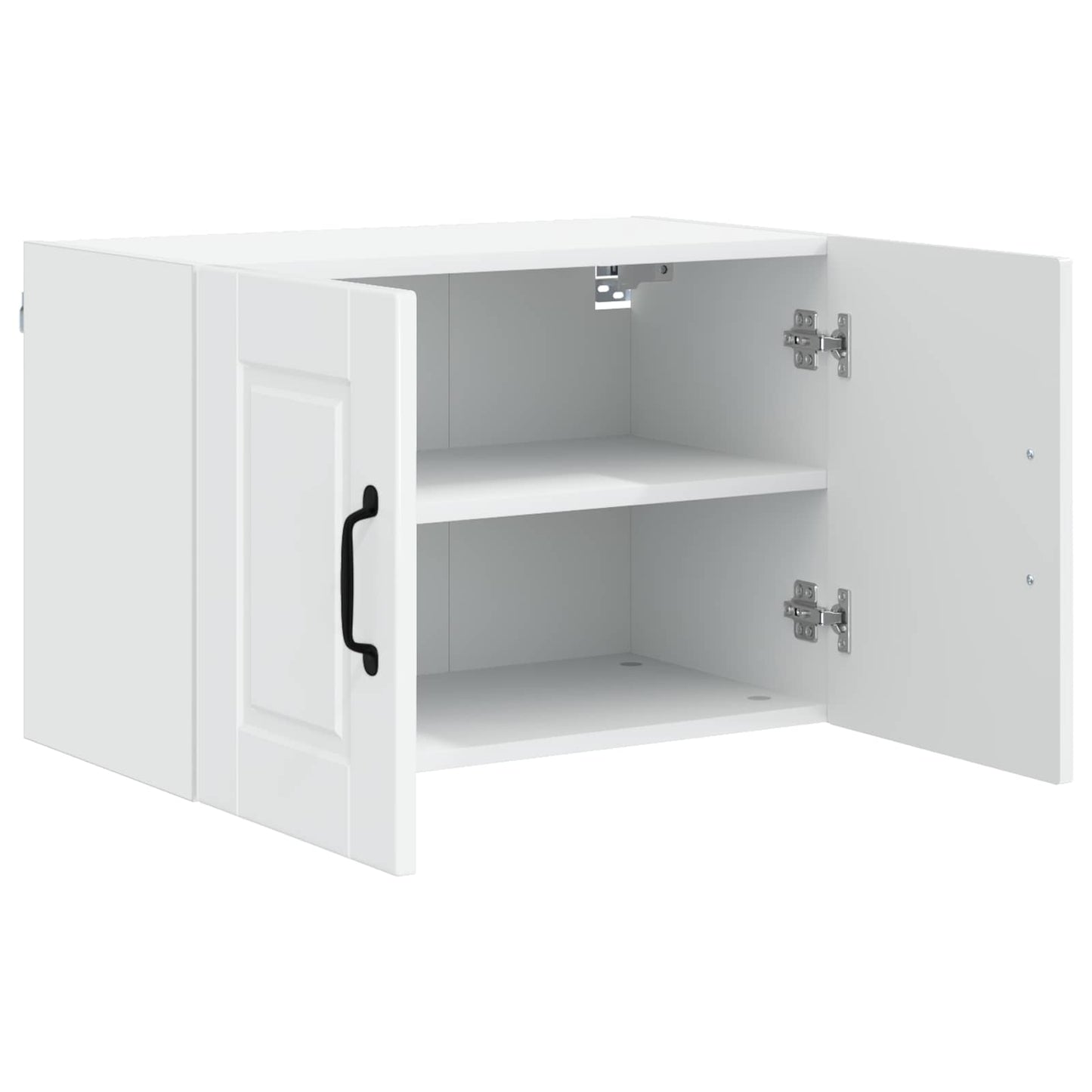 vidaXL Wall Cabinet PORTO 2 pcs High Gloss White 60 x 31 x 40 cm