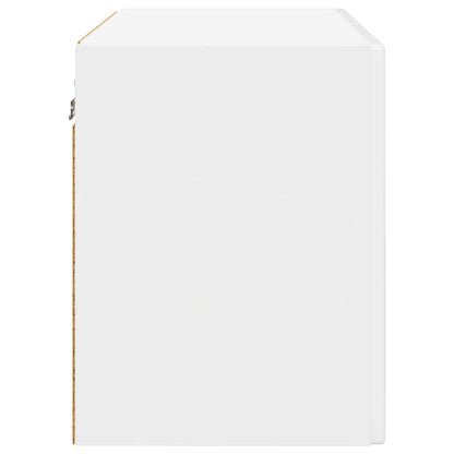 vidaXL Wall Cabinet PORTO 2 pcs High Gloss White 60 x 31 x 40 cm