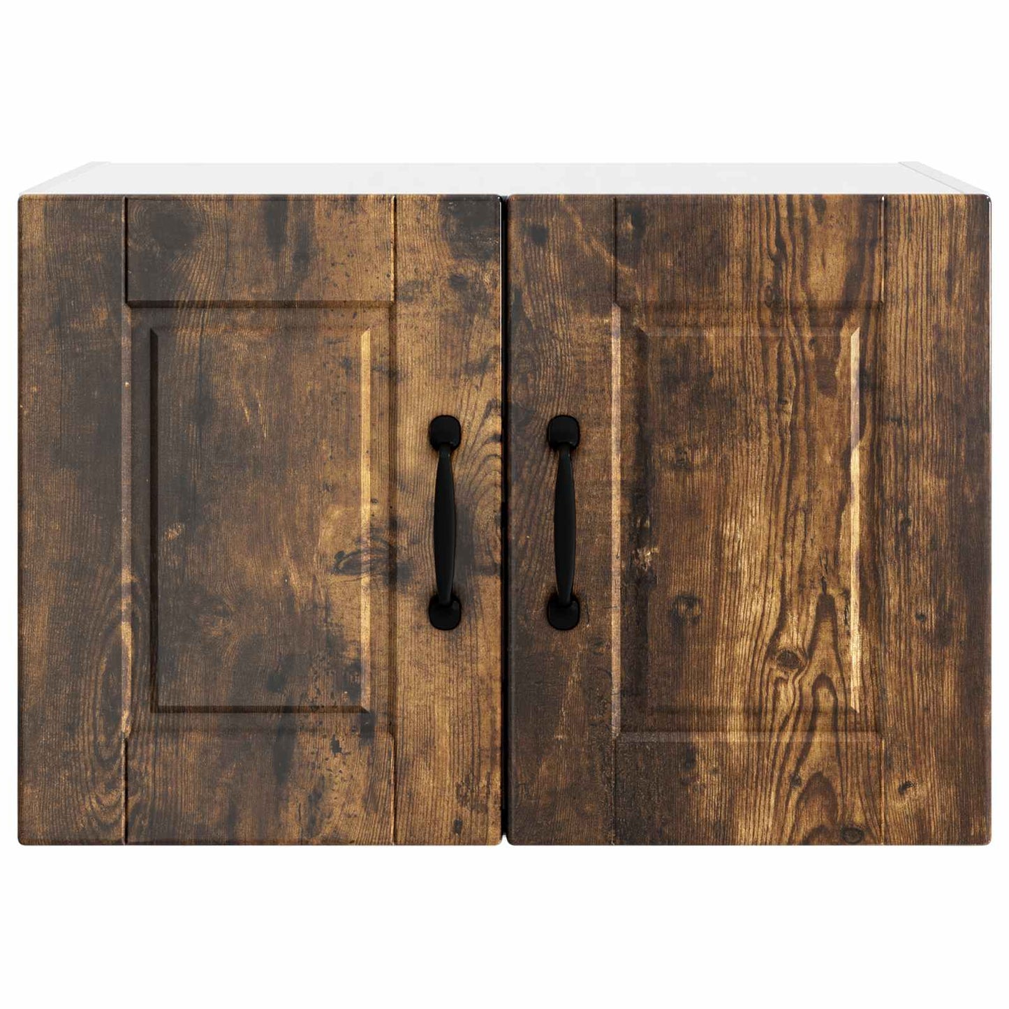 vidaXL Wall Cabinet PORTO Smoked Oak 60 x 31 x 40 cm Engineered Wood