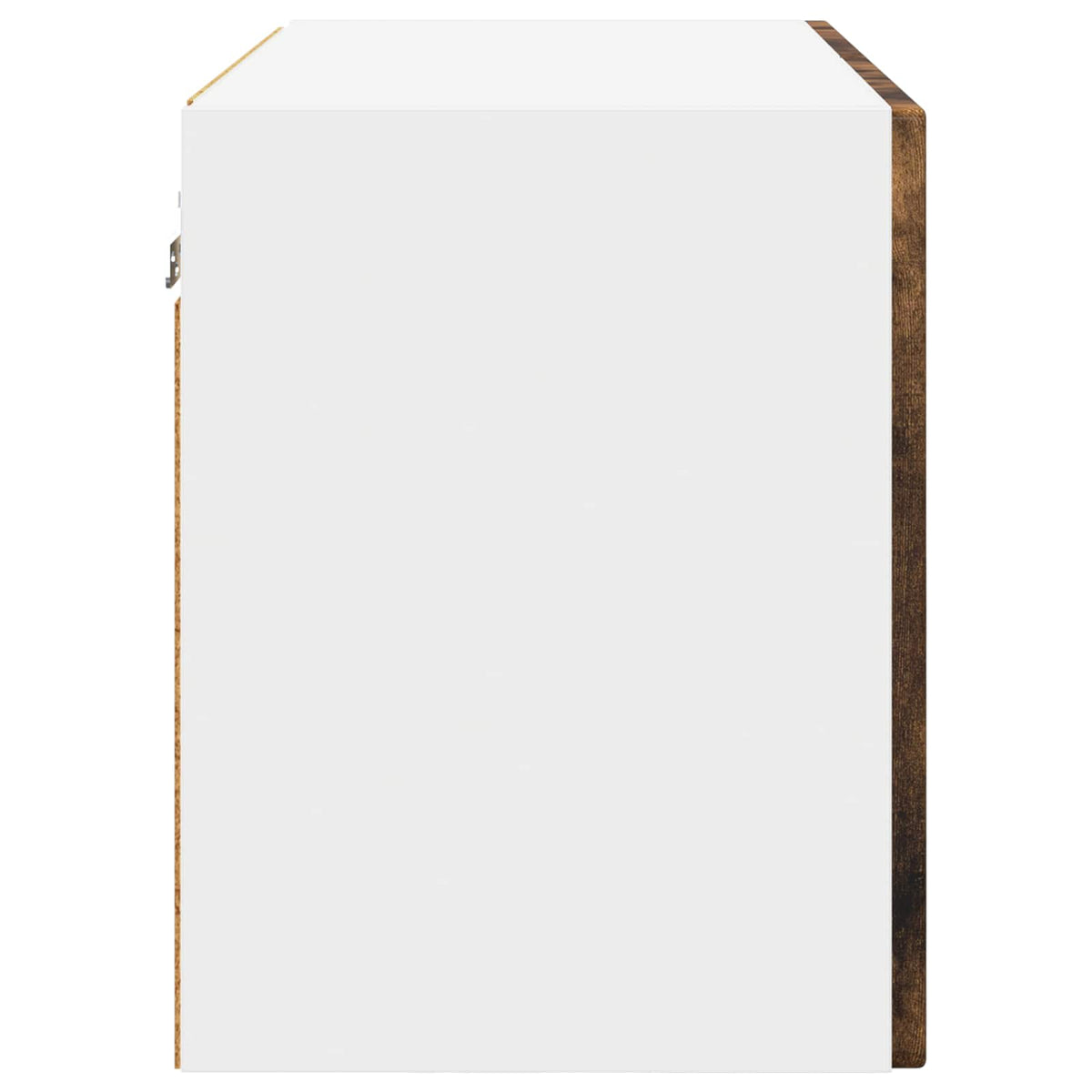 vidaXL Wall Cabinet PORTO Smoked Oak 60 x 31 x 40 cm Engineered Wood