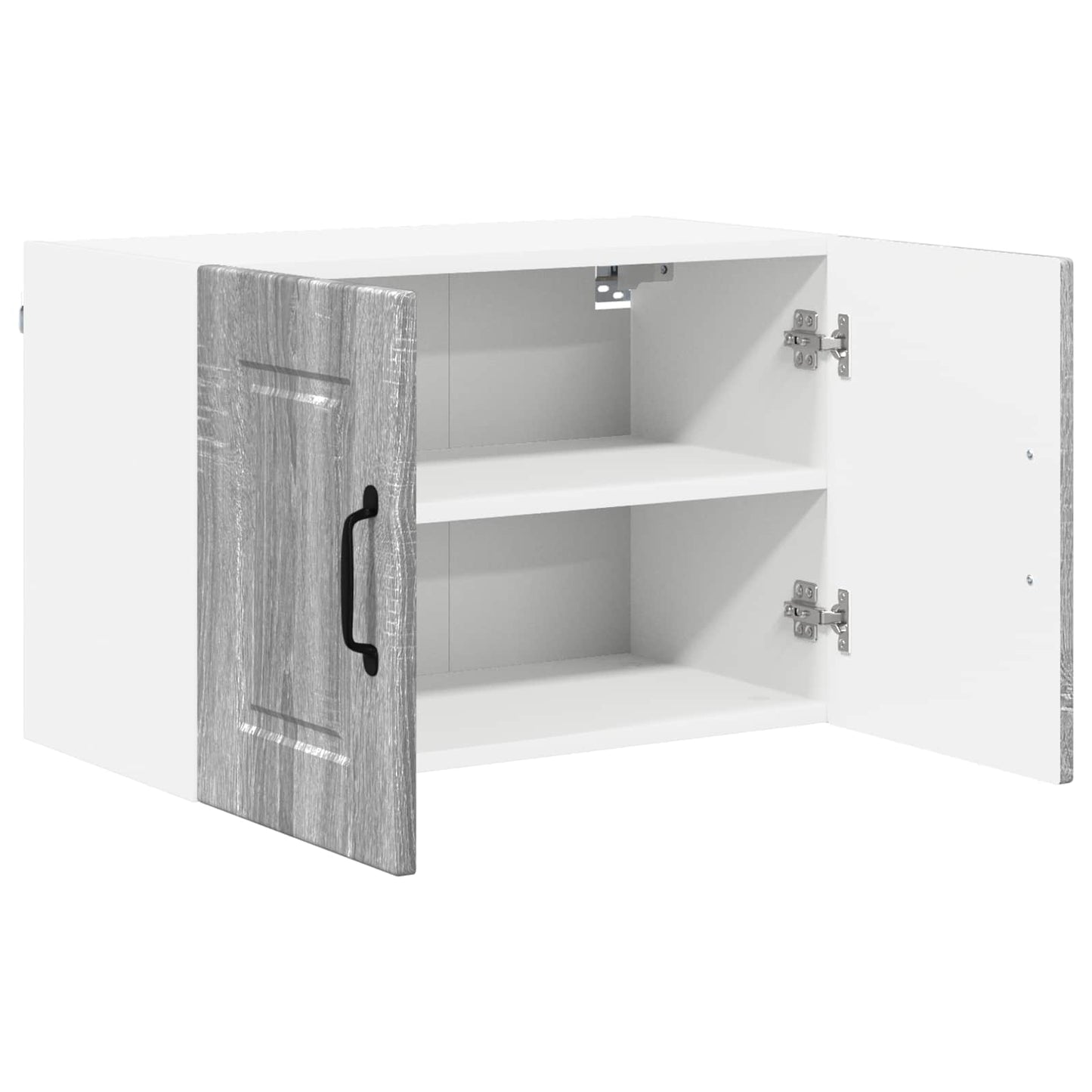 vidaXL Wall Cabinet PORTO Grey Sonoma 60 x 31 x 40 cm Engineered Wood
