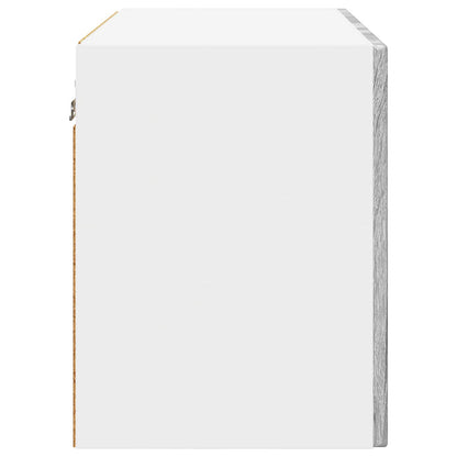 vidaXL Wall Cabinet PORTO 2 pcs Grey Sonoma 60 x 31 x 40 cm