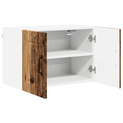 vidaXL Wall Cabinet PORTO Old Wood 60 x 31 x 40 cm Engineered Wood