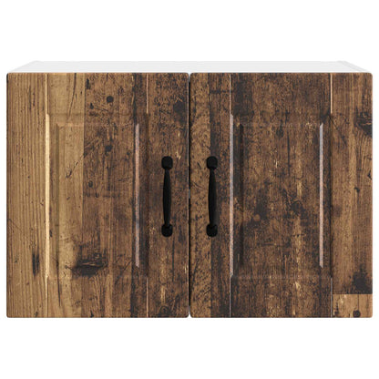 vidaXL Wall Cabinet PORTO Old Wood 60 x 31 x 40 cm Engineered Wood