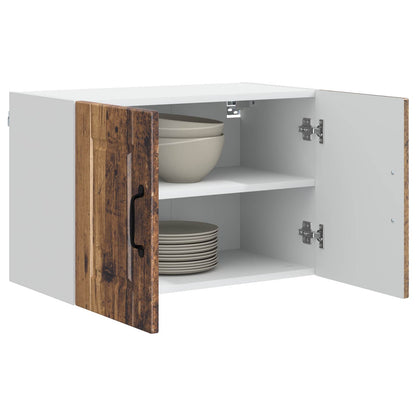 vidaXL Wall Cabinet PORTO Old Wood 60 x 31 x 40 cm Engineered Wood