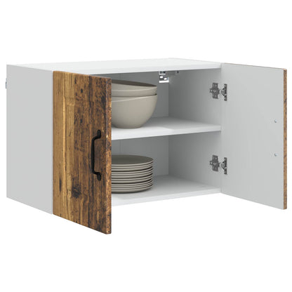 vidaXL Wall Cabinet PORTO Old Wood 60 x 31 x 40 cm Engineered Wood