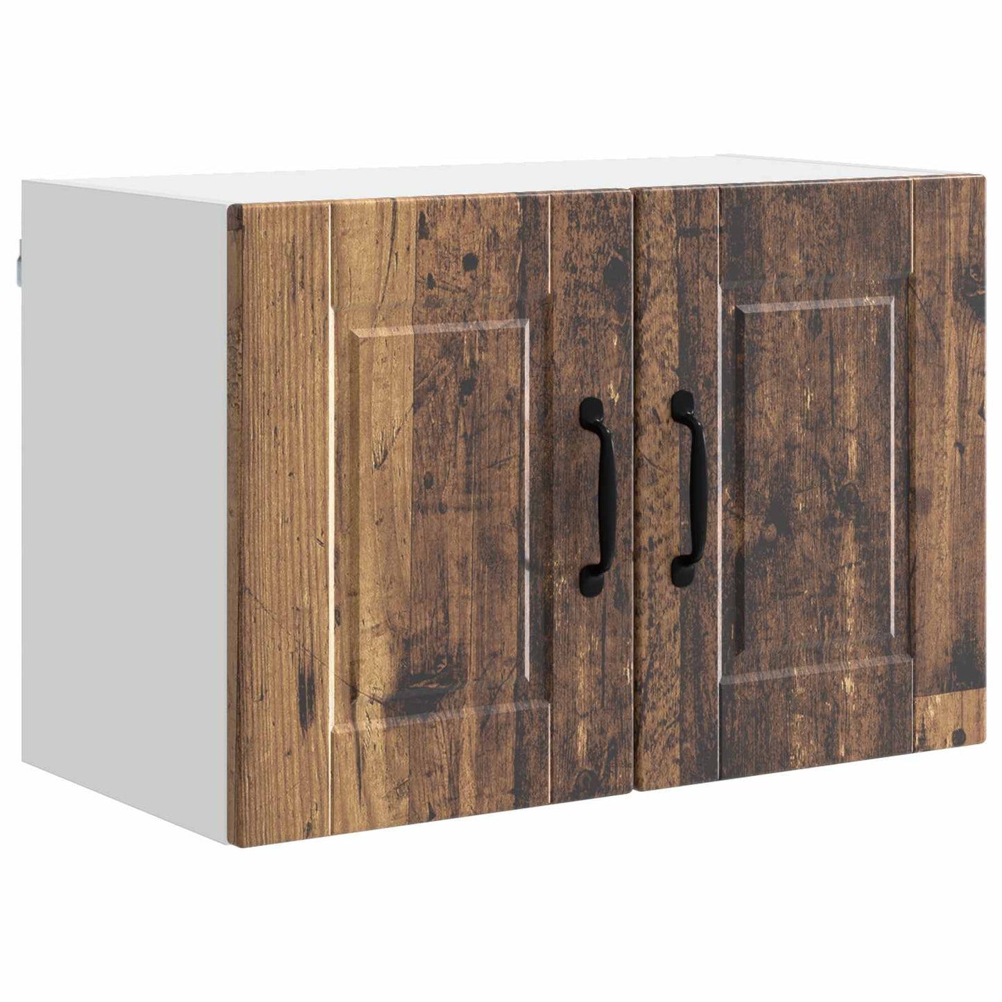 vidaXL Wall Cabinet PORTO 2 pcs Old Wood 60 x 31 x 40 cm
