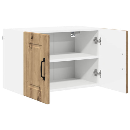 vidaXL Wall Cabinet PORTO Artisan Oak 60 x 31 x 40 cm Engineered Wood