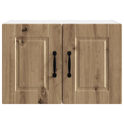 vidaXL Wall Cabinet PORTO Artisan Oak 60 x 31 x 40 cm Engineered Wood