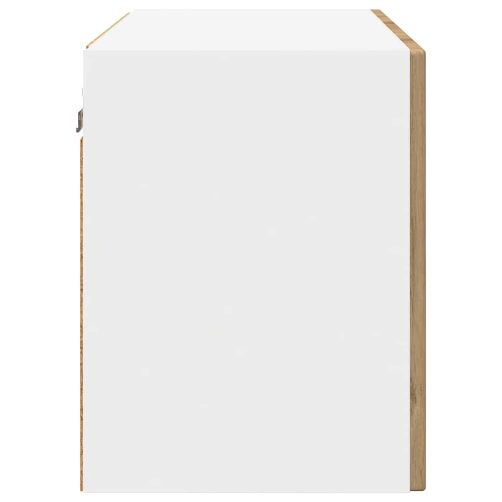 vidaXL Wall Cabinet PORTO Artisan Oak 60 x 31 x 40 cm Engineered Wood