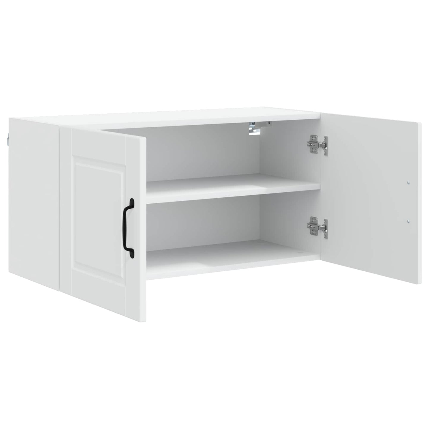 vidaXL Wall Cabinet PORTO White 80 x 31 x 40 cm Engineered Wood