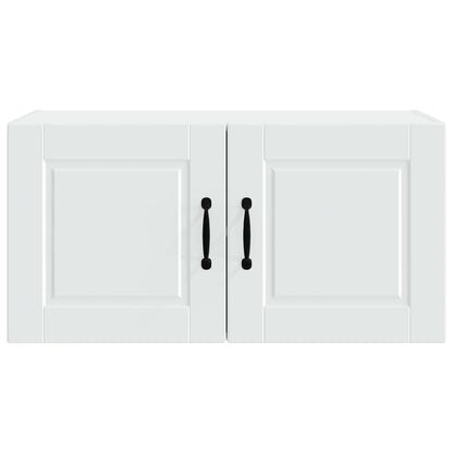 vidaXL Wall Cabinet PORTO White 80 x 31 x 40 cm Engineered Wood