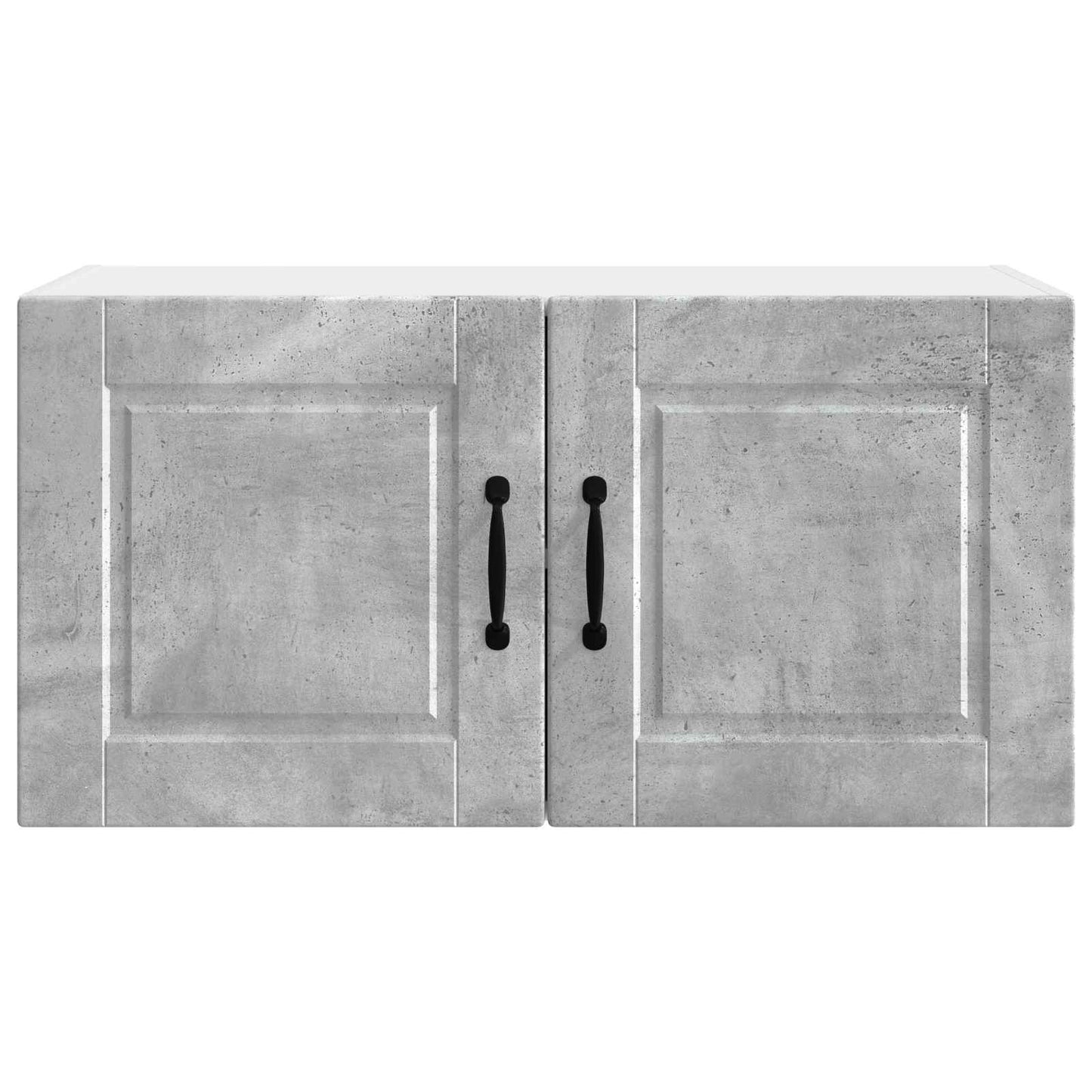 vidaXL Wall Cabinet PORTO Concrete Grey 80 x 31 x 40 cm