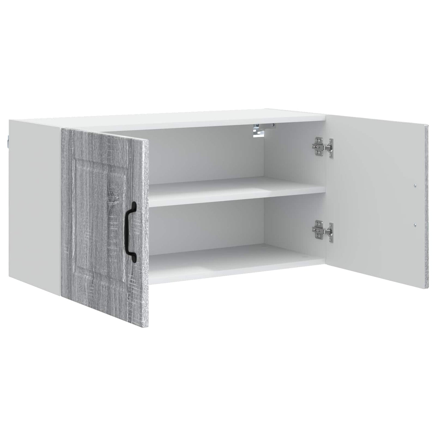 vidaXL Wall Cabinet PORTO Grey Sonoma 80 x 31 x 40 cm Engineered Wood