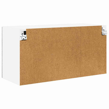 vidaXL Wall Cabinet PORTO Grey Sonoma 80 x 31 x 40 cm Engineered Wood