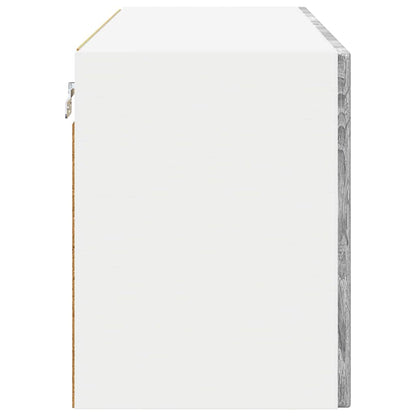 vidaXL Wall Cabinet PORTO Grey Sonoma 80 x 31 x 40 cm Engineered Wood