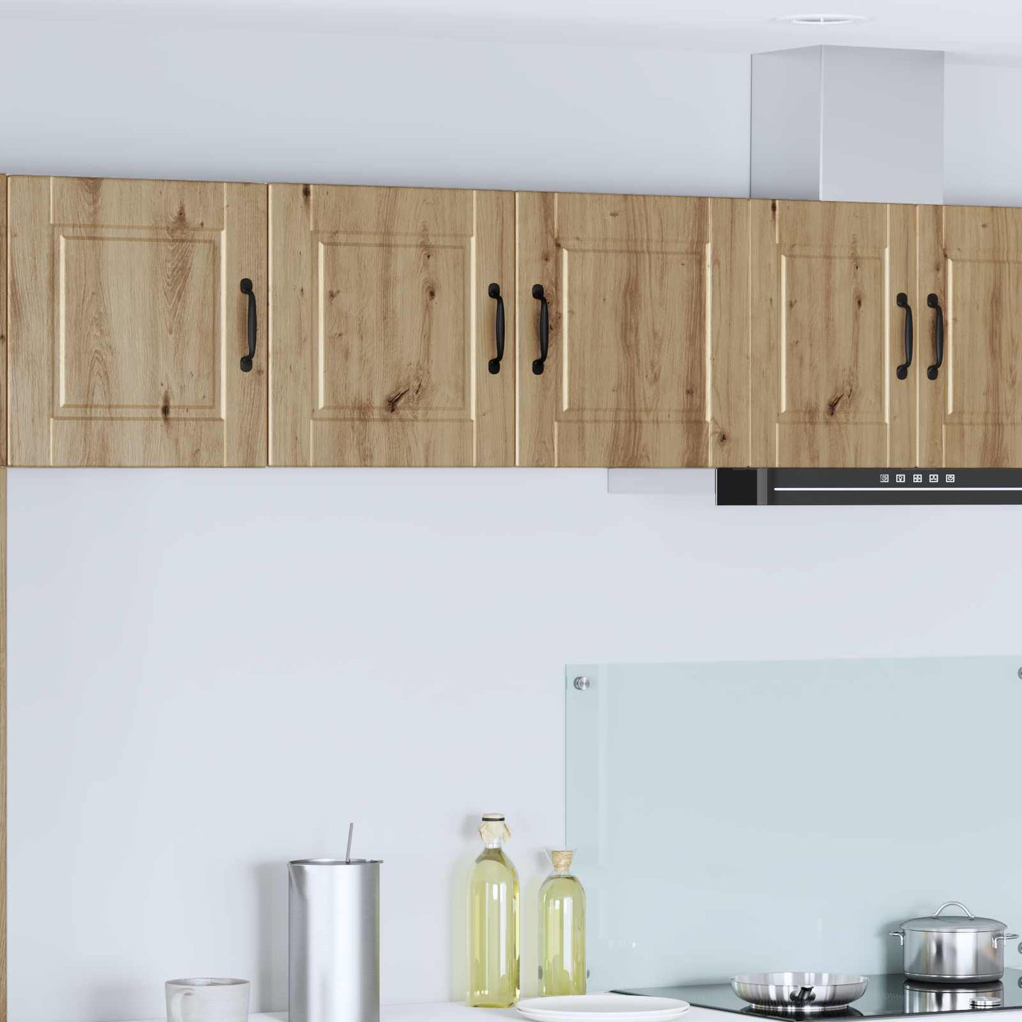 vidaXL Wall Cabinet PORTO Artisan Oak 80 x 31 x 40 cm Engineered Wood