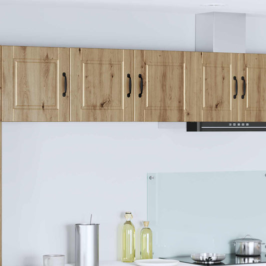 vidaXL Wall Cabinet PORTO Artisan Oak 80 x 31 x 40 cm Engineered Wood
