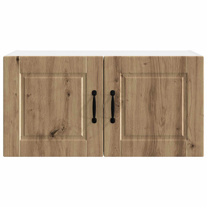 vidaXL Wall Cabinet PORTO Artisan Oak 80 x 31 x 40 cm Engineered Wood