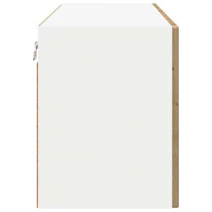 vidaXL Wall Cabinet PORTO Artisan Oak 80 x 31 x 40 cm Engineered Wood