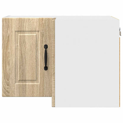 vidaXL Wall Corner Cabinet PORTO Sonoma Oak 57 x 57 x 40 cm