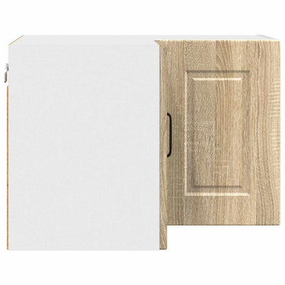 vidaXL Wall Corner Cabinet PORTO Sonoma Oak 57 x 57 x 40 cm