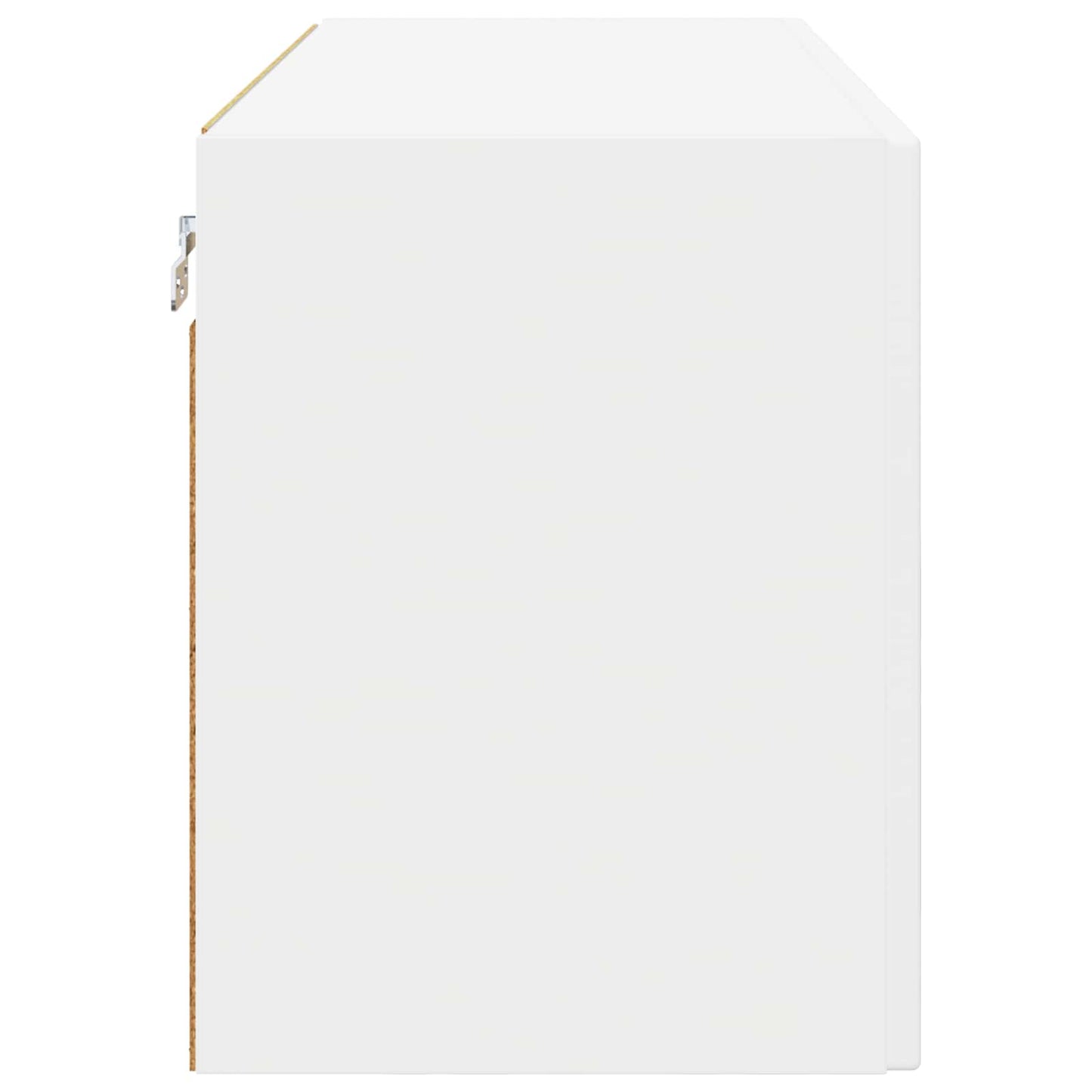vidaXL Wall Glass Cabinet PORTO 2 pcs White 60 x 31 x 40 cm