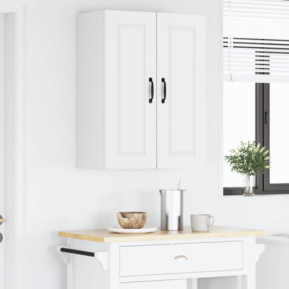 vidaXL Wall Cabinet PORTO 2 pcs White 30 x 31 x 80 cm Engineered Wood