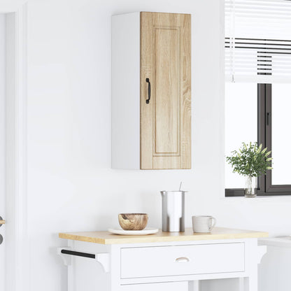 vidaXL Wall Cabinet PORTO Sonoma Oak 30 x 31 x 80 cm Engineered Wood