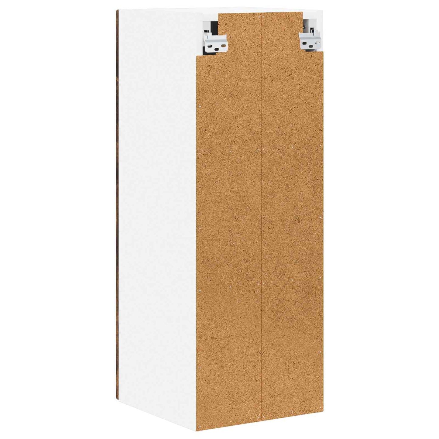 vidaXL Wall Cabinet PORTO 2 pcs Smoked Oak 30 x 31 x 80 cm