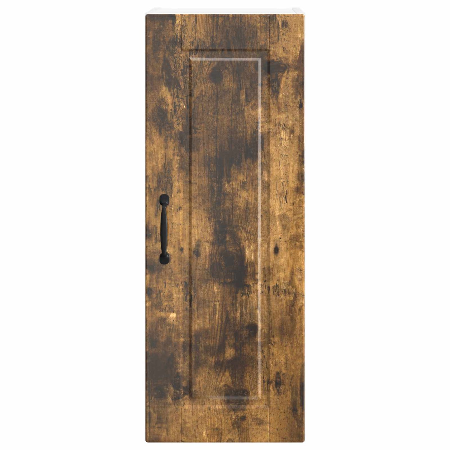 vidaXL Wall Cabinet PORTO 2 pcs Smoked Oak 30 x 31 x 80 cm