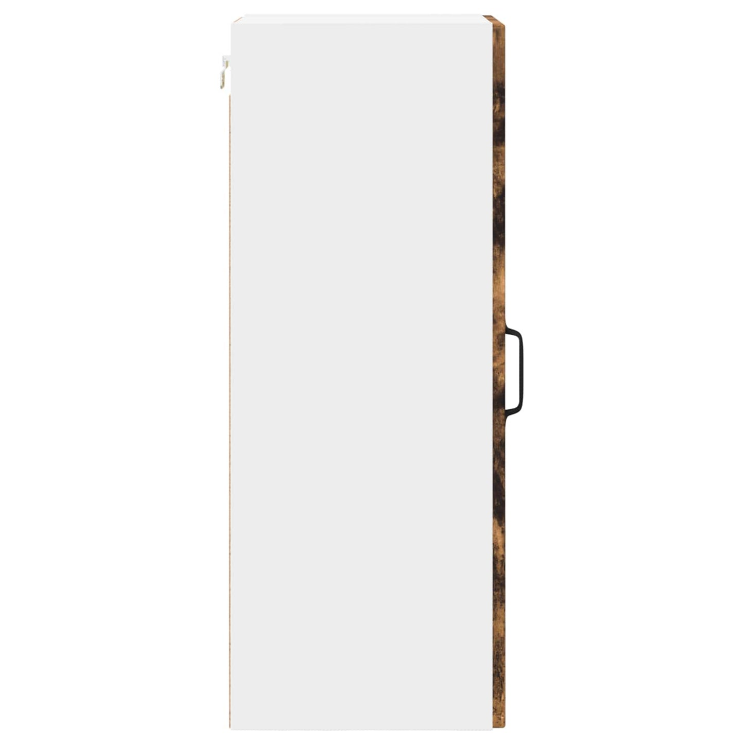 vidaXL Wall Cabinet PORTO 2 pcs Smoked Oak 30 x 31 x 80 cm