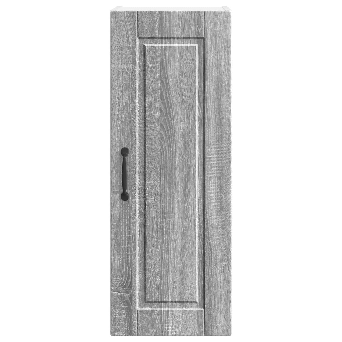 vidaXL Wall Cabinet PORTO 2 pcs Grey Sonoma 30 x 31 x 80 cm