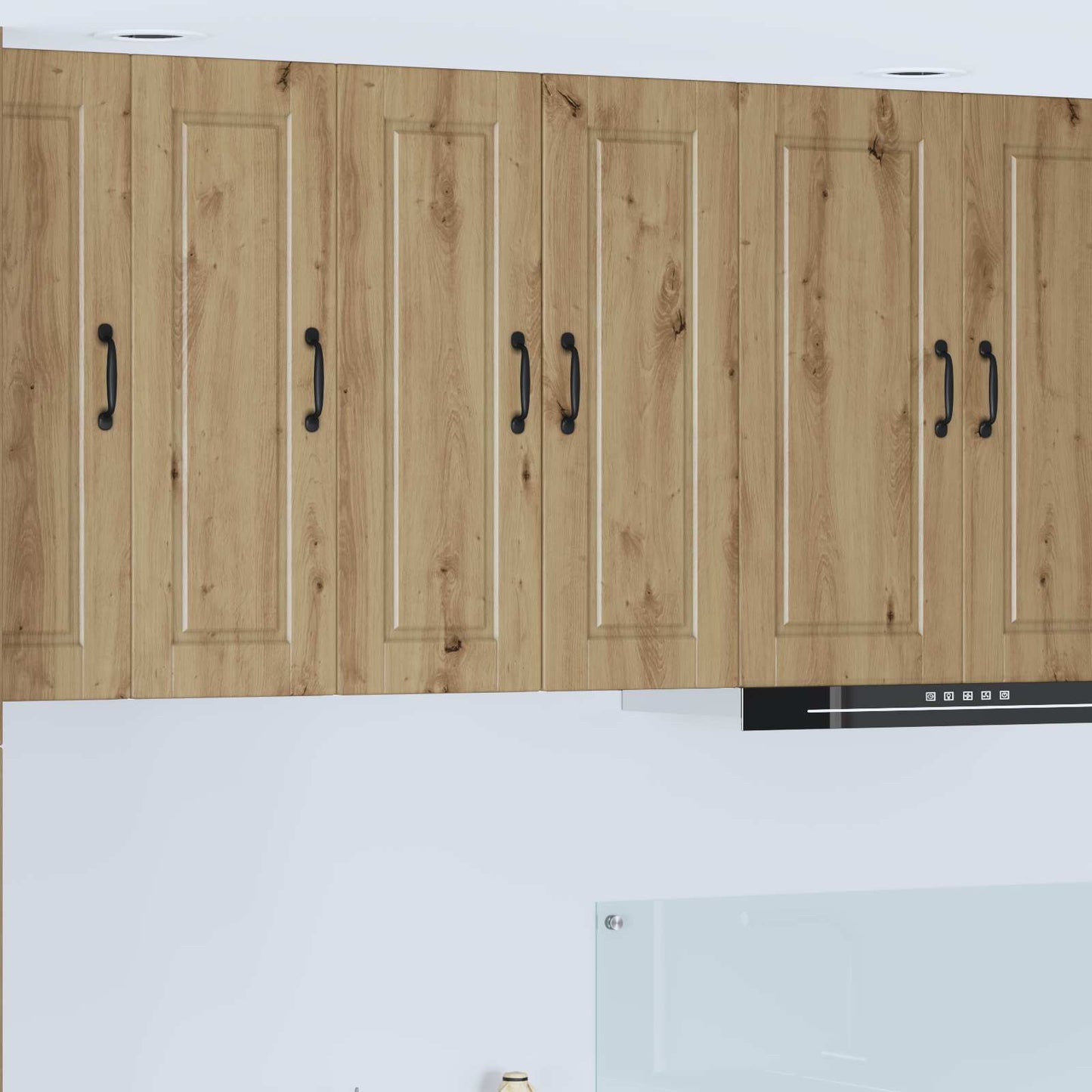vidaXL Wall Cabinet PORTO Artisan Oak 30 x 31 x 80 cm Engineered Wood