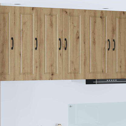 vidaXL Wall Cabinet PORTO Artisan Oak 30 x 31 x 80 cm Engineered Wood