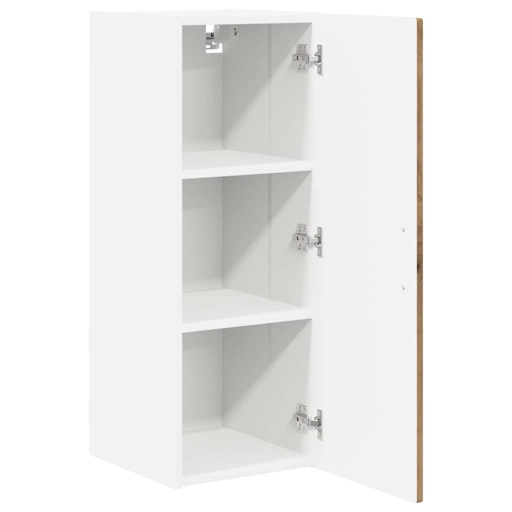 vidaXL Wall Cabinet PORTO Artisan Oak 30 x 31 x 80 cm Engineered Wood