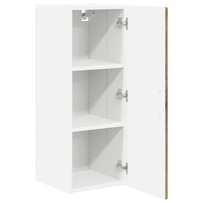 vidaXL Wall Cabinet PORTO Artisan Oak 30 x 31 x 80 cm Engineered Wood
