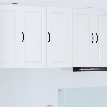 vidaXL Wall Cabinet PORTO White 40 x 31 x 80 cm Engineered Wood