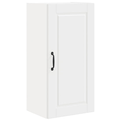 vidaXL Wall Cabinet PORTO White 40 x 31 x 80 cm Engineered Wood